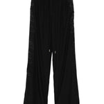 Pantaloni con coulisse in nero Ermanno scervino - donna 