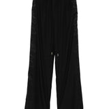 Pantaloni con coulisse in nero Ermanno scervino - donna 