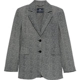 Blazer con motivo a spina di pesce in girigo Ermanno scervino - donna 