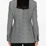 Blazer con motivo a spina di pesce in girigo Ermanno scervino - donna 