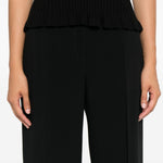 Pantaloni sartorial in nero Ermanno Scervino - donna 