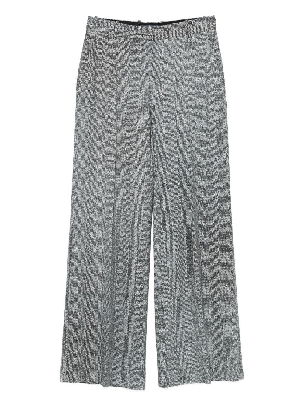 Pantaloni Herringbone in grigio Ermanno Scervino - donna 