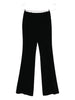 Pantaloni a vita alta in nero Ermanno scervino - donna