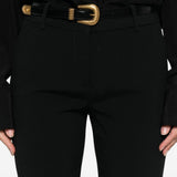 Pantaloni a vita alta in nero Ermanno scervino - donna 