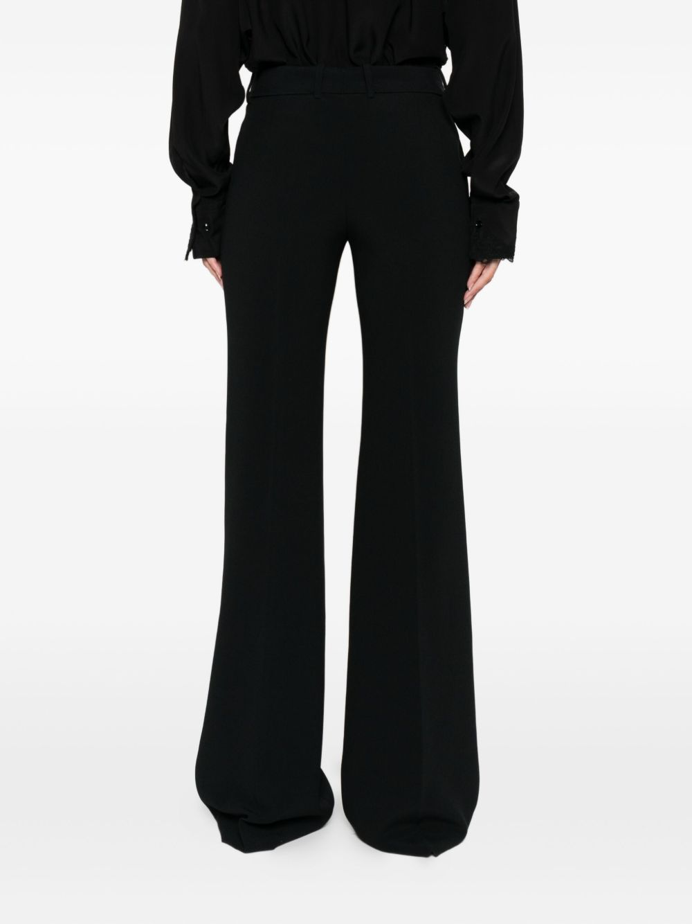 Pantaloni a vita alta in nero Ermanno scervino - donna 