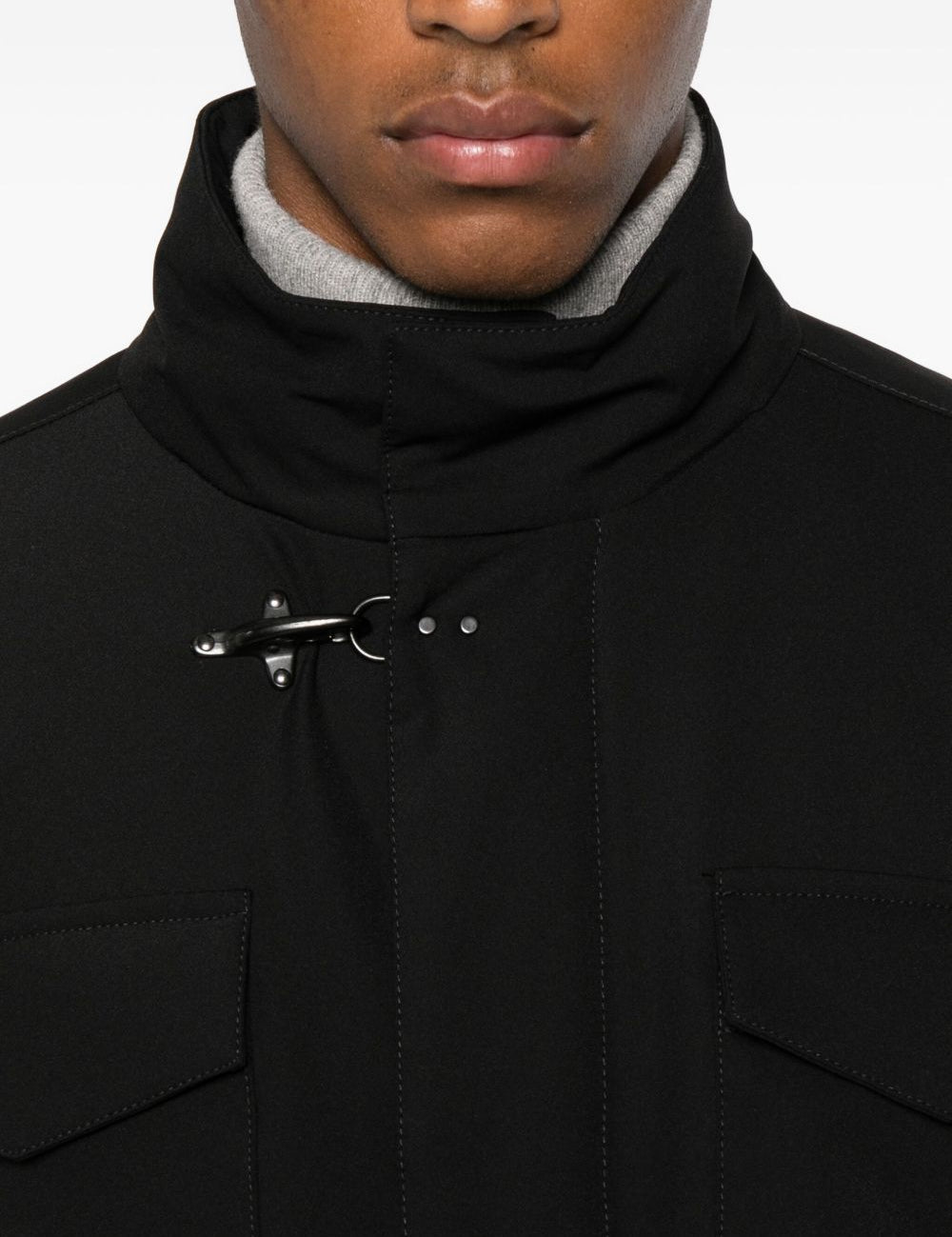 Giacca con tasche in nero Fay - uomo 