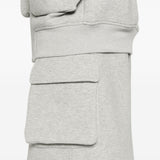 Pantaloni cargo con coulisse in grigio Feng Chen Wang - uomo 