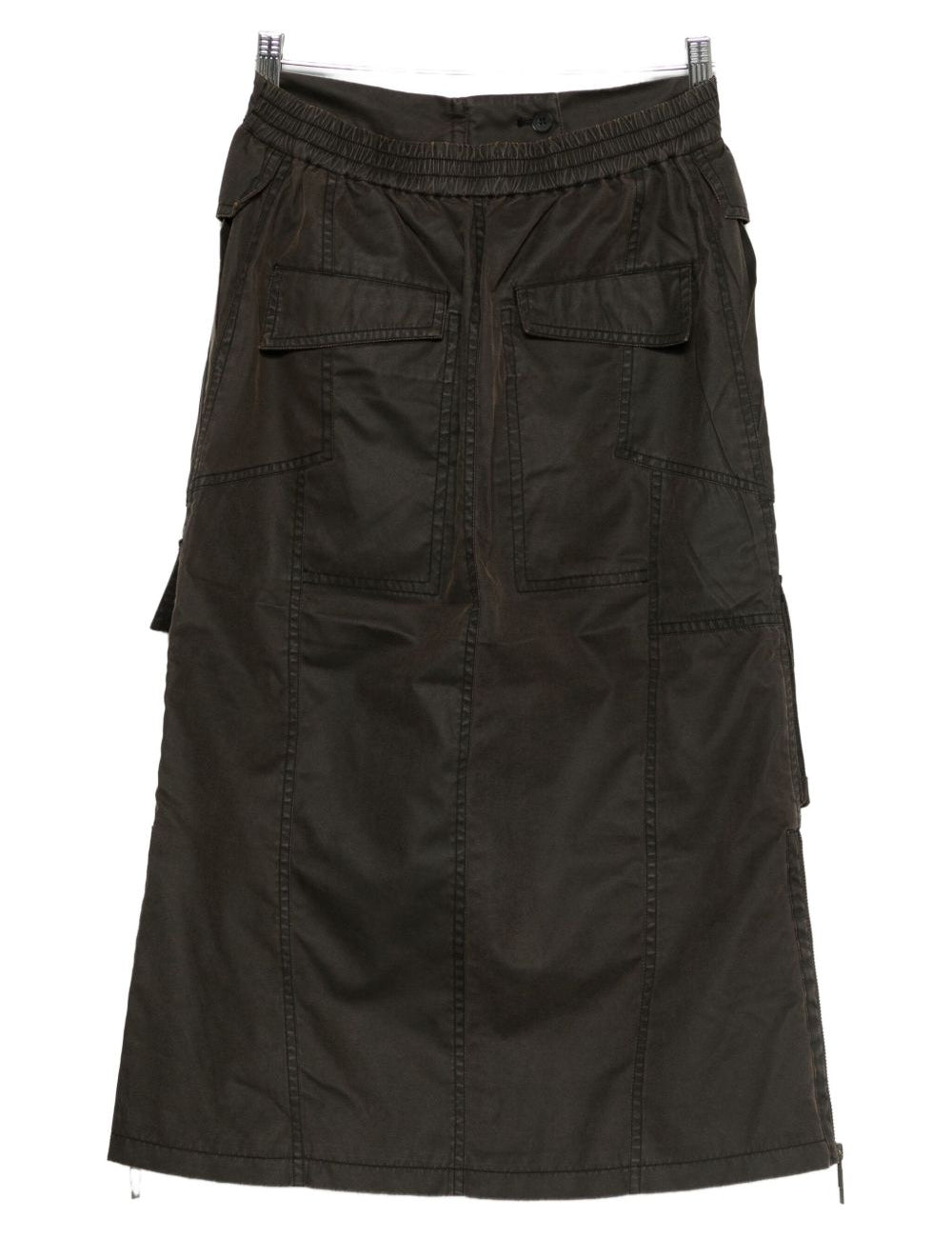 Gonna con tasche cargo in marrone Feng chen wang - donna 