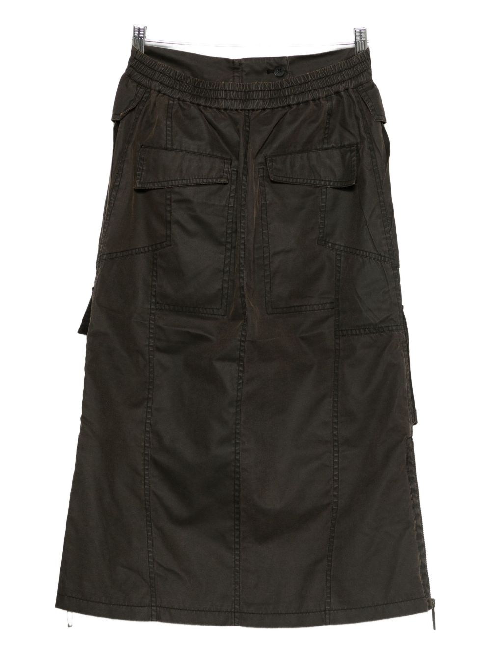 Gonna con tasche cargo in marrone Feng chen wang - donna 