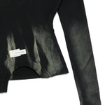 Top asimmetrico con logo in blu Feng chen wang - donna 