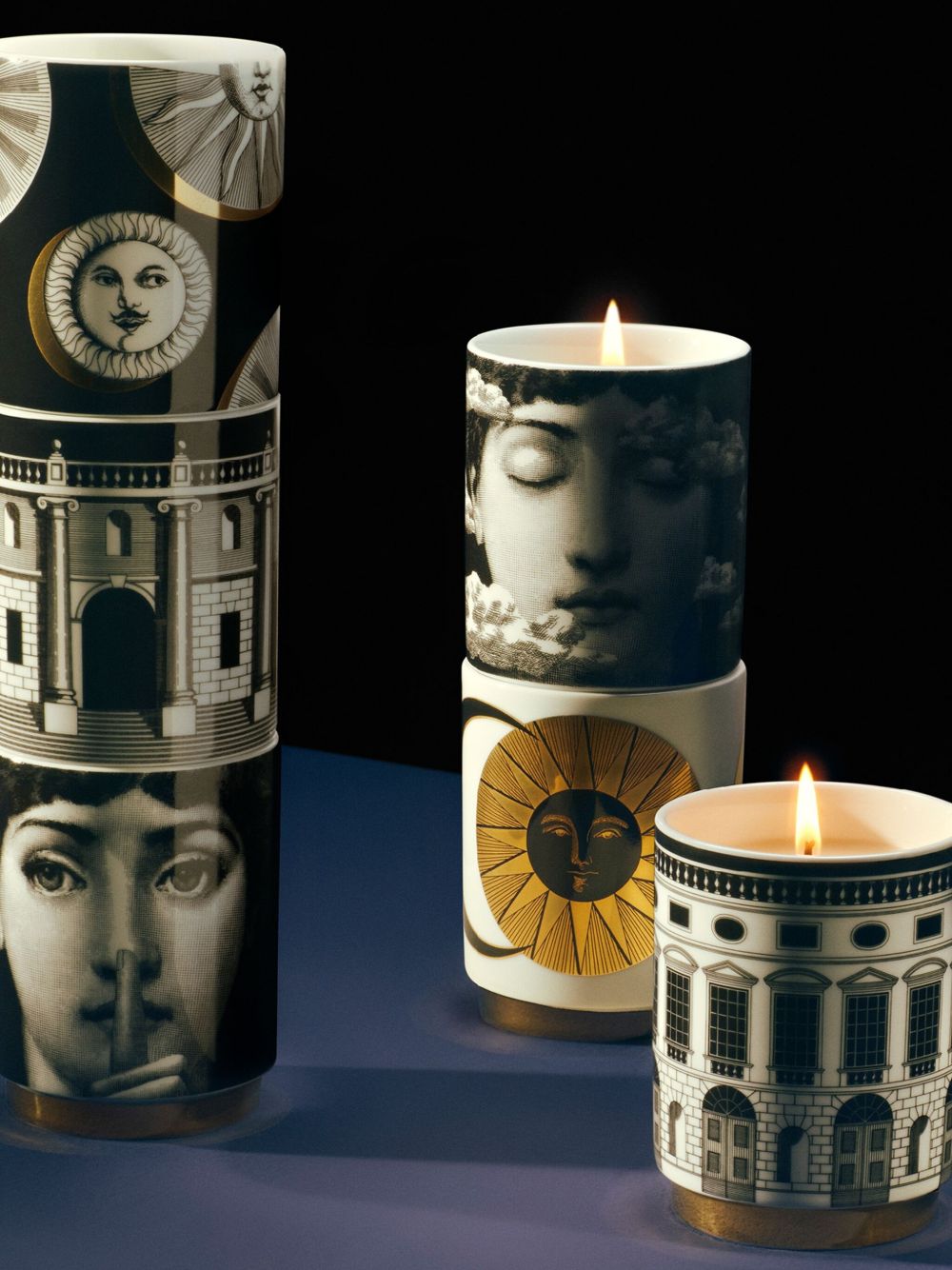 Candela profumata Giorno e Notte - Fragranza Immaginazione Fornasetti 