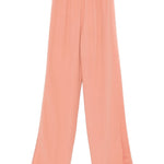 Pantaloni con spacchi laterali in rosa Forte forte - donna 