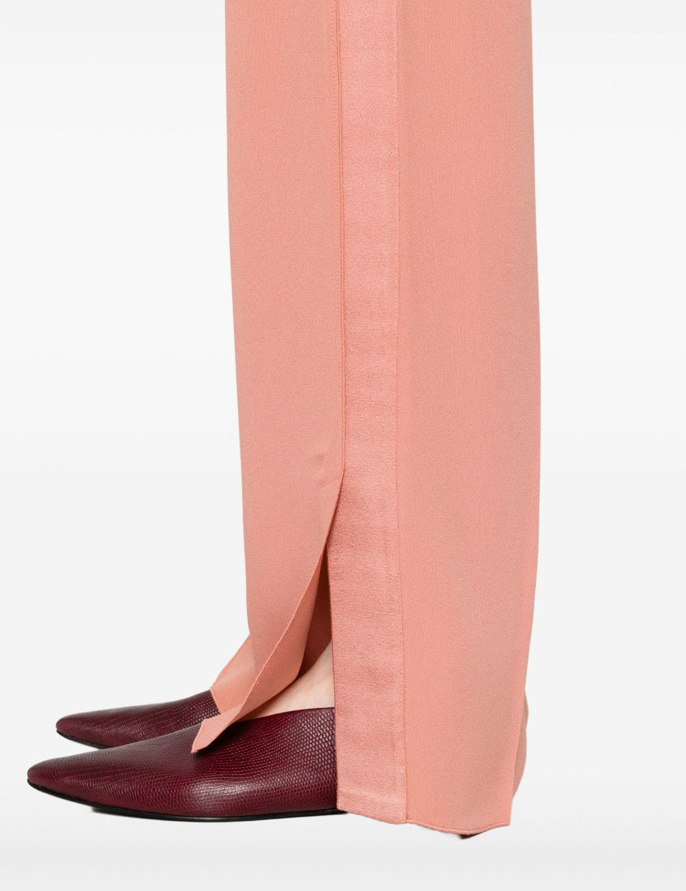 Pantaloni con spacchi laterali in rosa Forte forte - donna 