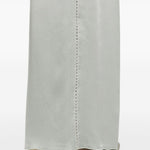 Pantaloni dritti con finitura satinata in grigio chiaro Forte Forte - donna 