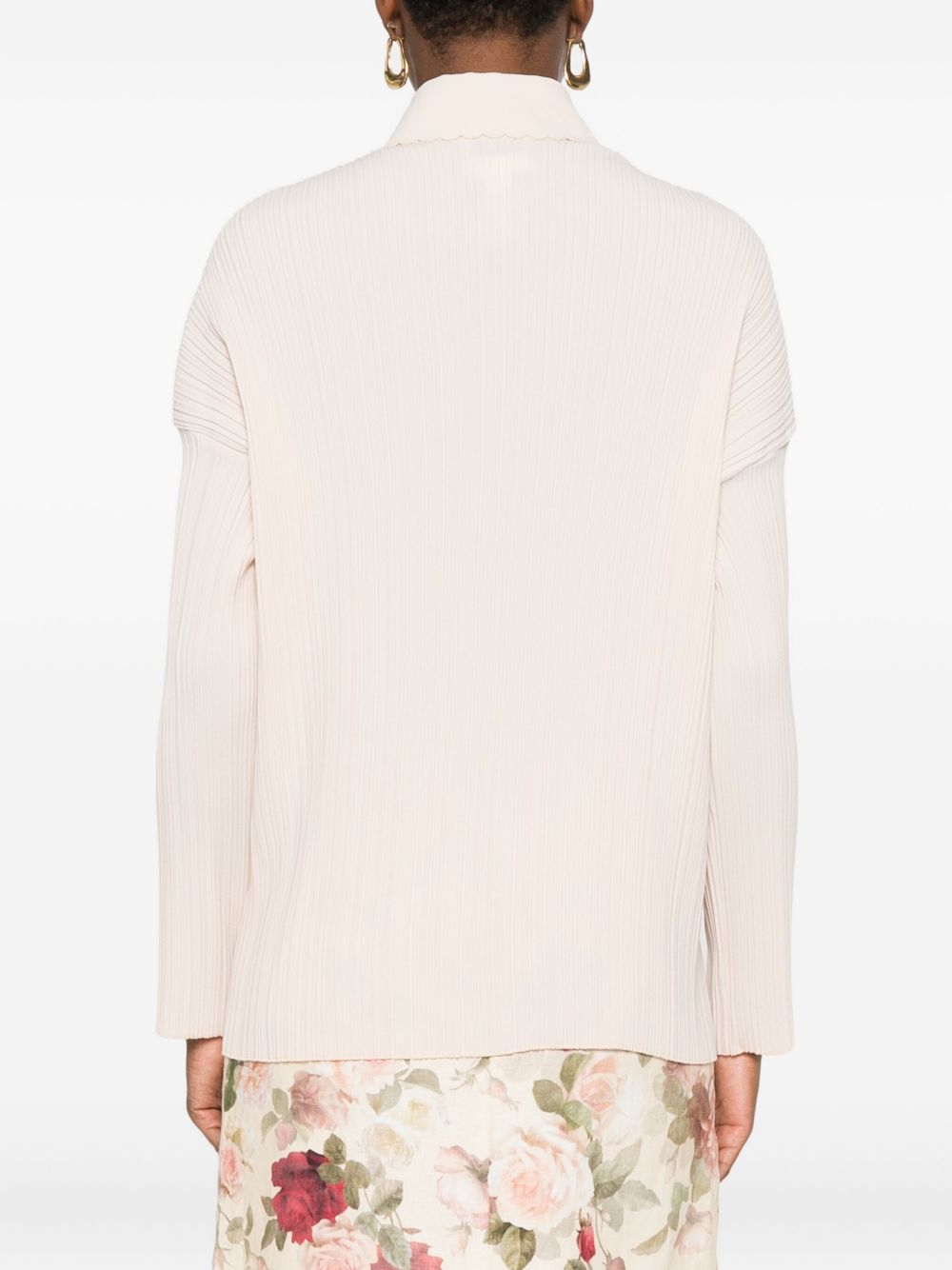 Camicia con orlo a smerlo in bianco Forte forte - donna 