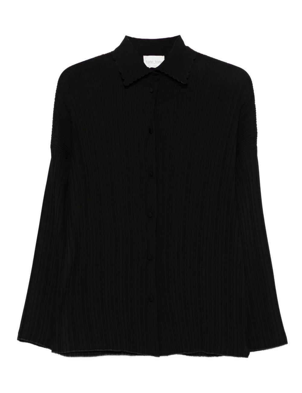 Camicia a maniche lunghe in nero Forte forte - donna 