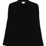 Camicia a maniche lunghe in nero Forte forte - donna 