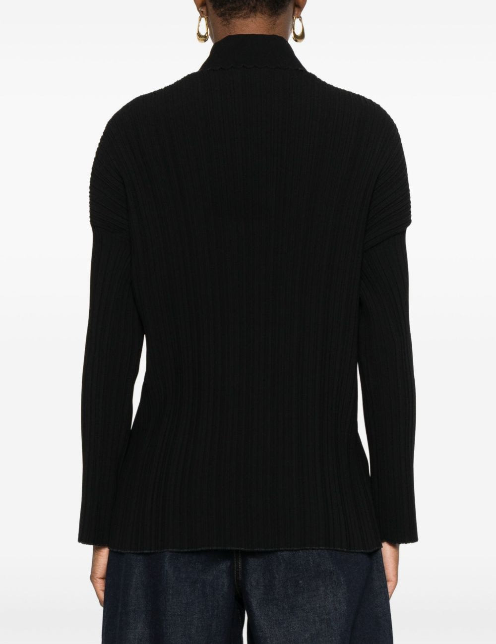 Camicia a maniche lunghe in nero Forte forte - donna 
