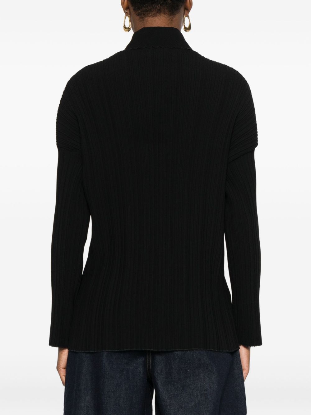 Camicia a maniche lunghe in nero Forte forte - donna 