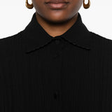 Camicia a maniche lunghe in nero Forte forte - donna 