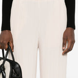 Pantaloni a gamba ampia in bianco Forte forte - donna 