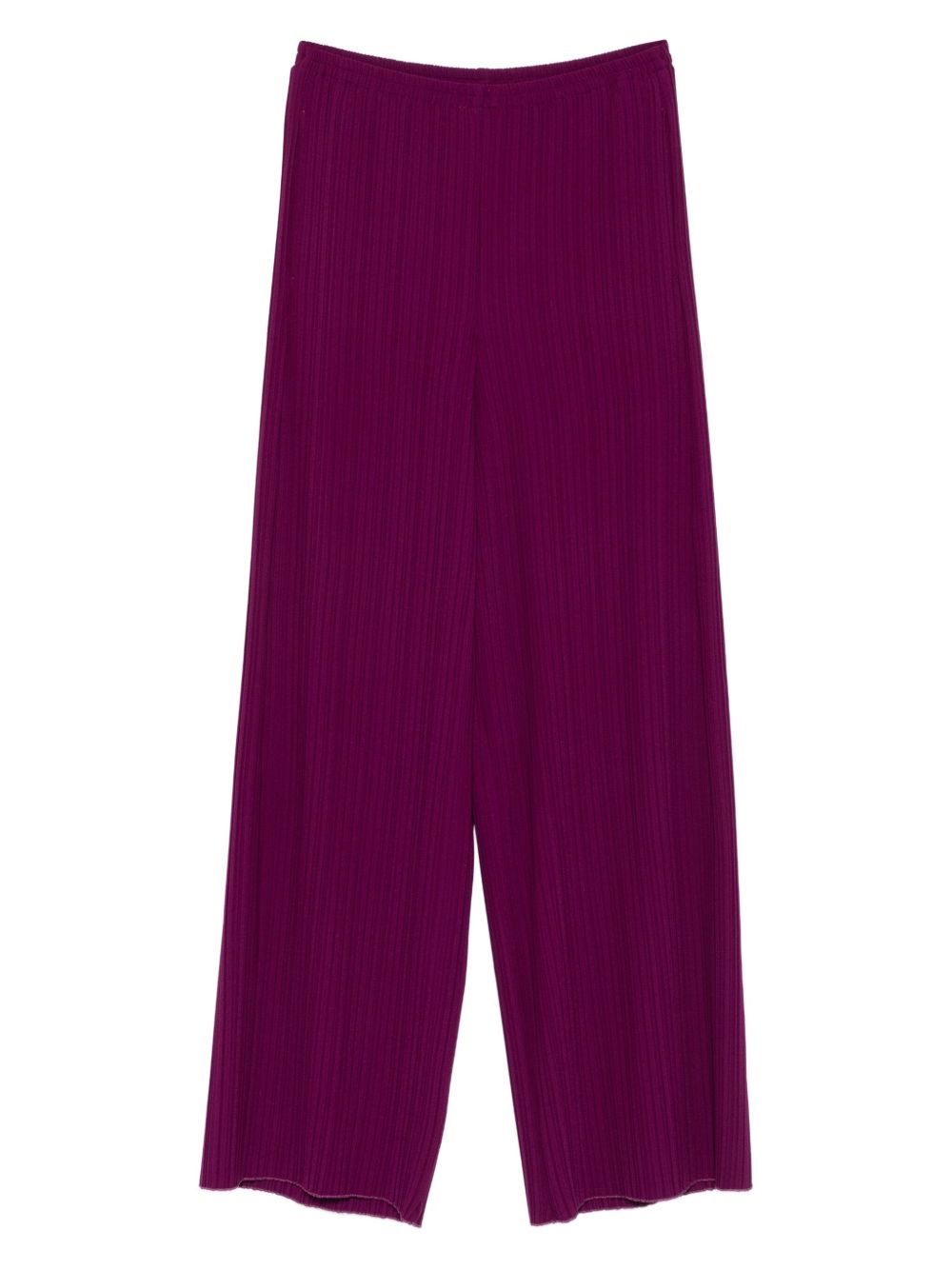 Pantaloni a gamba ampia in viola Forte forte - donna 