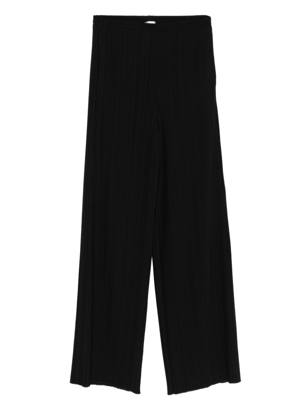 Pantaloni a gamba ampia in nero Forte forte - donna 