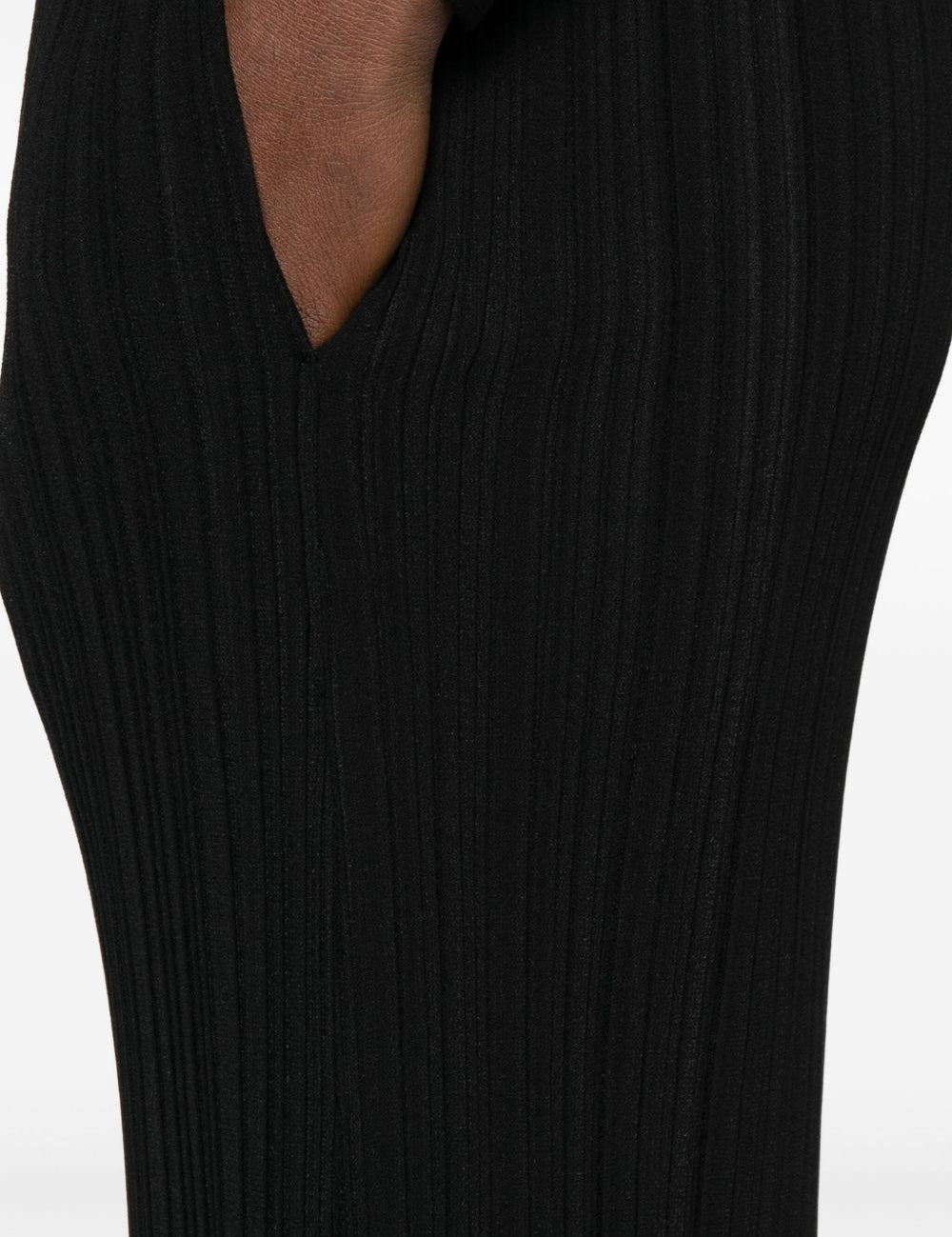 Pantaloni a gamba ampia in nero Forte forte - donna 