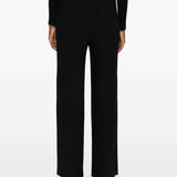 Pantaloni a gamba ampia in nero Forte forte - donna 