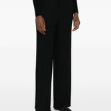 Pantaloni a gamba ampia in nero Forte forte - donna 