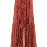Gonna asimmetrica plissettata in marrone Forte forte - donna 