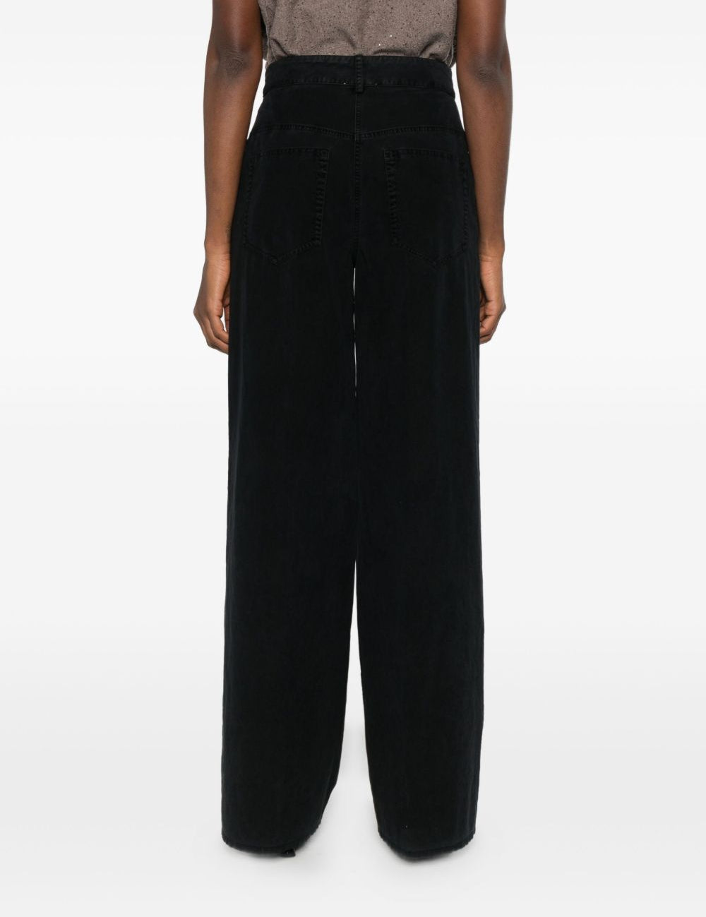 Pantaloni in velluto in blu Forte forte - donna 
