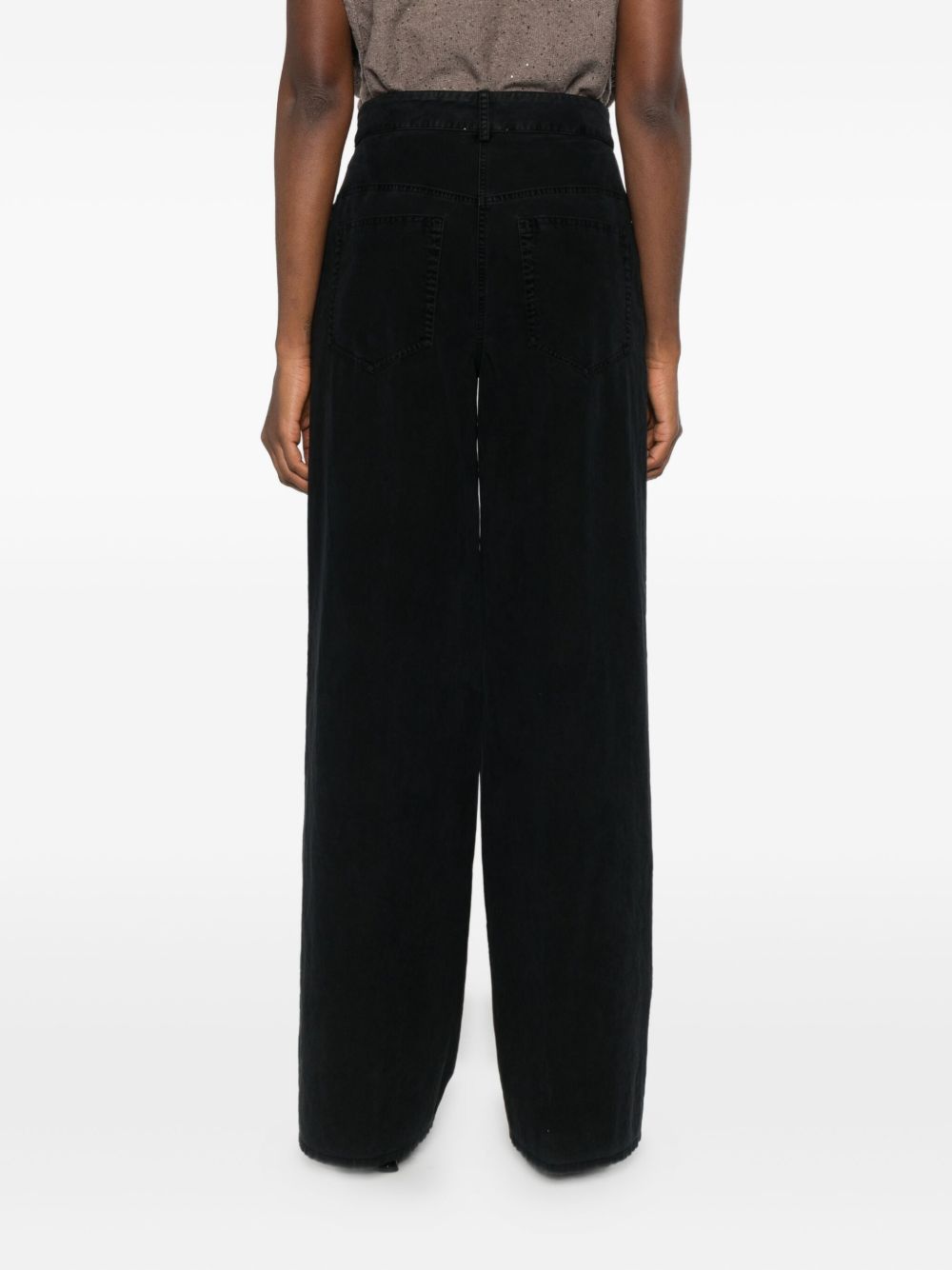 Pantaloni in velluto in blu Forte forte - donna 