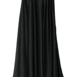 Gonna con trama a rilievo in nero Forte forte - donna 