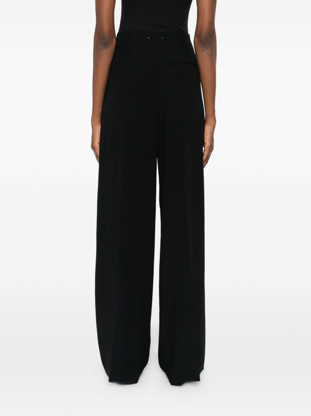 Pantaloni sartoriali in nero Forte forte - donna 