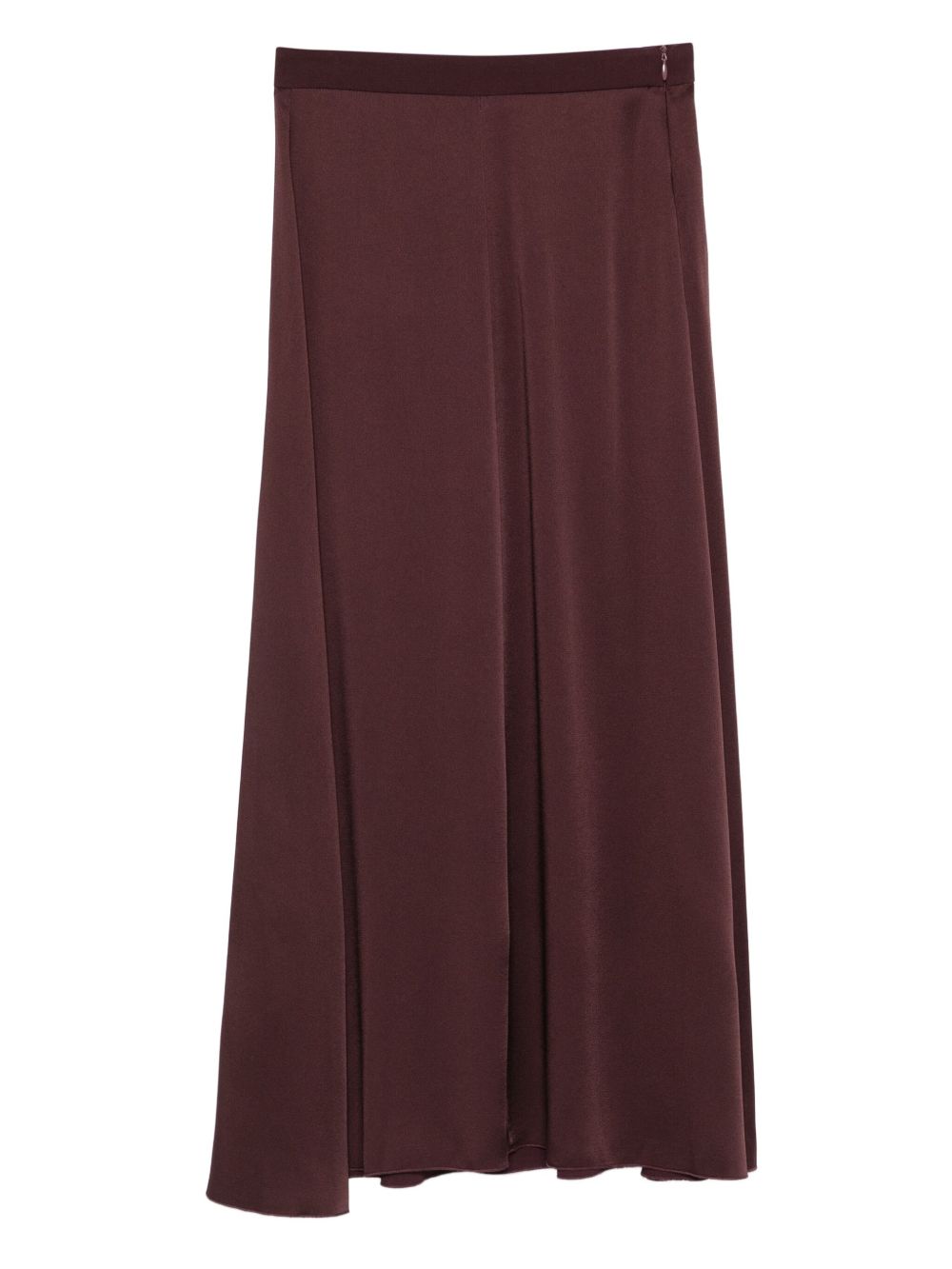 Gonna svasata con zip in marrone Forte forte - donna 