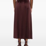Gonna svasata con zip in marrone Forte forte - donna 