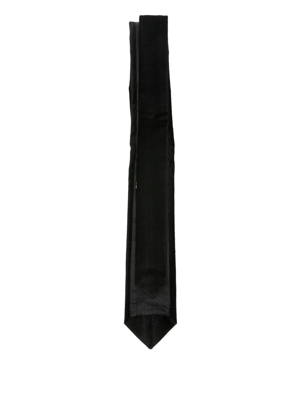 Cravatta in velluto in nero Forte forte - donna 