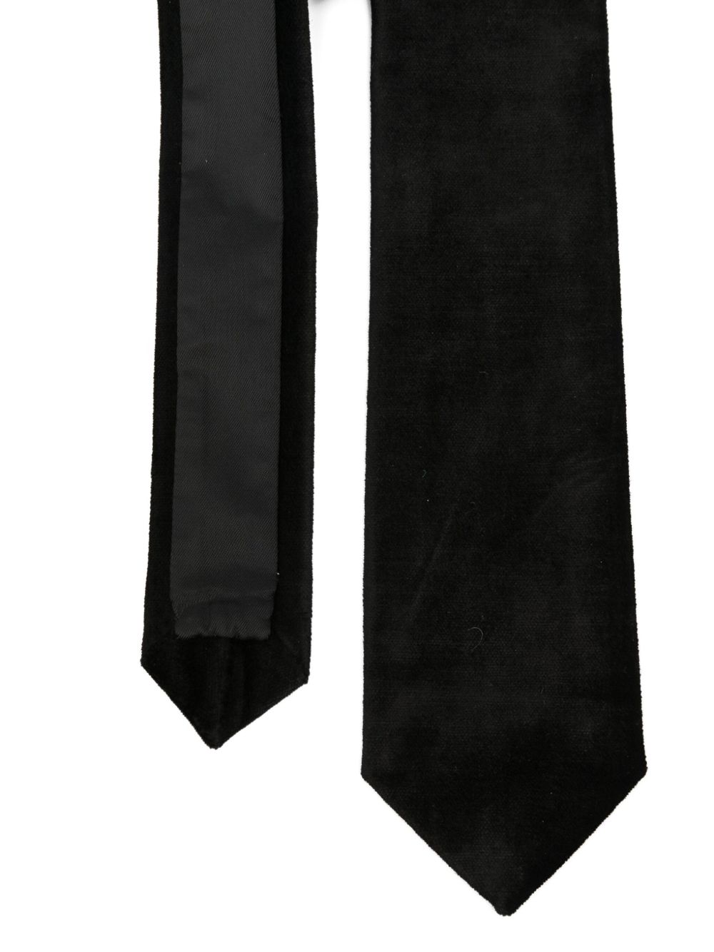 Cravatta in velluto in nero Forte forte - donna 