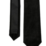 Cravatta in velluto in nero Forte forte - donna 