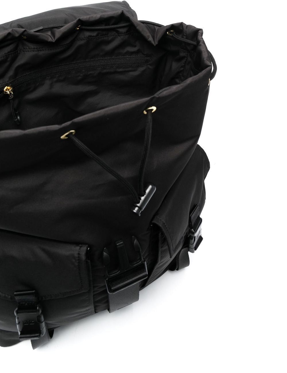 Zaino Tech con tasche in nero Ganni - unisex 