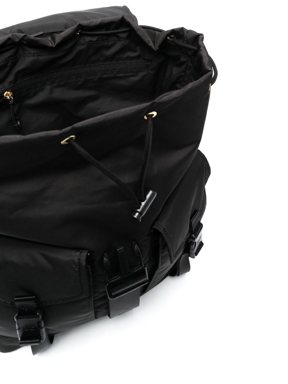Zaino Tech con tasche in nero Ganni - unisex 
