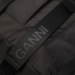 Zaino Tech con tasche in nero Ganni - unisex 