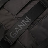 Zaino Tech con tasche in nero Ganni - unisex 