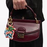 Portachiavi con logo in arancione Eleventy - uomo 