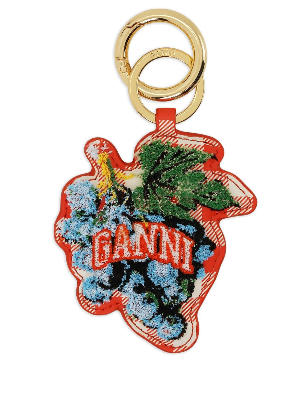 Portachiavi con logo in arancione Eleventy - uomo 