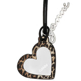 Specchio Bou Heart in nero Ganni - donna 