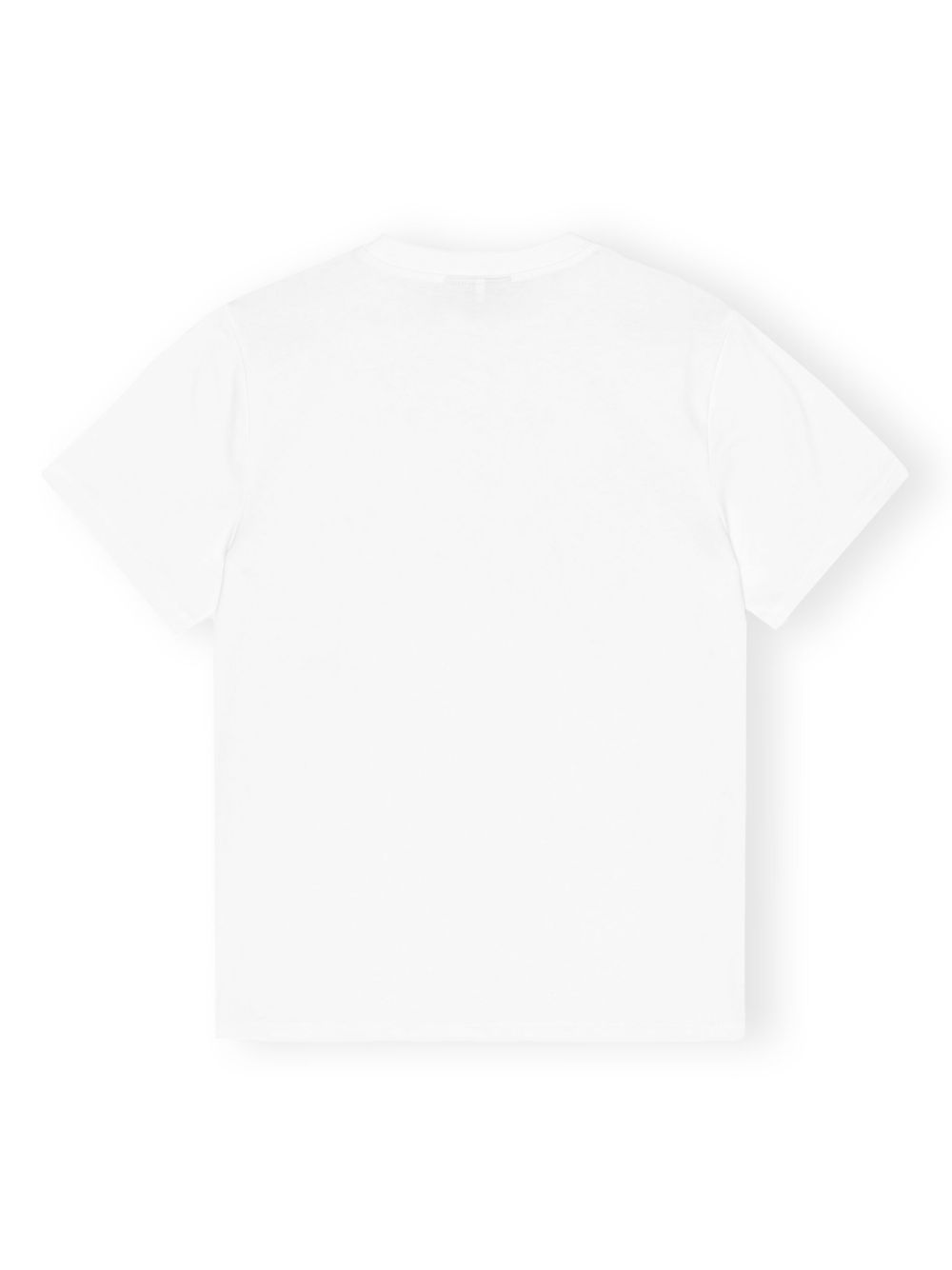 T-shirt con stampa grafica in bianco Ganni - donna 