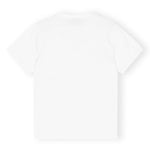 T-shirt con stampa grafica in bianco Ganni - donna 