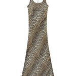 Abito con stampa animalier Ganni - donna 